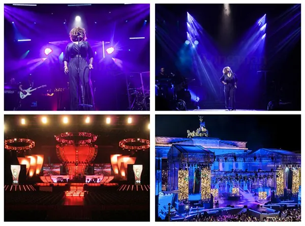 Zoom 19X15W Full RGBW LED Moving Head Wash Beam Light